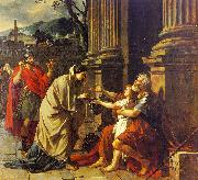 Jacques-Louis David Belisarius USA oil painting artist